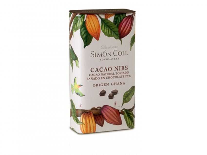 Chocolate Simón Coll 70% cacao con nibs