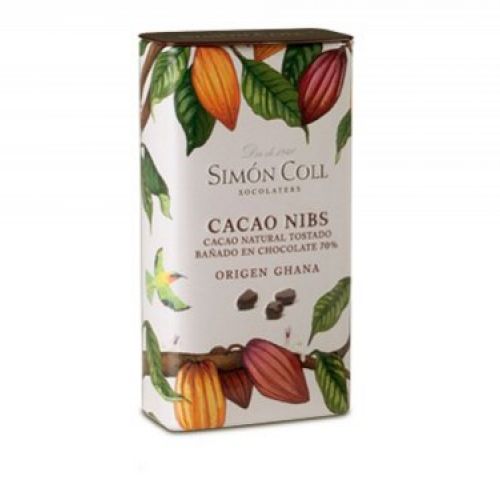 Chocolate Simón Coll 70% cacao con nibs